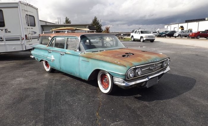 1960 Chevy Parkwood #classic #chevy #patina