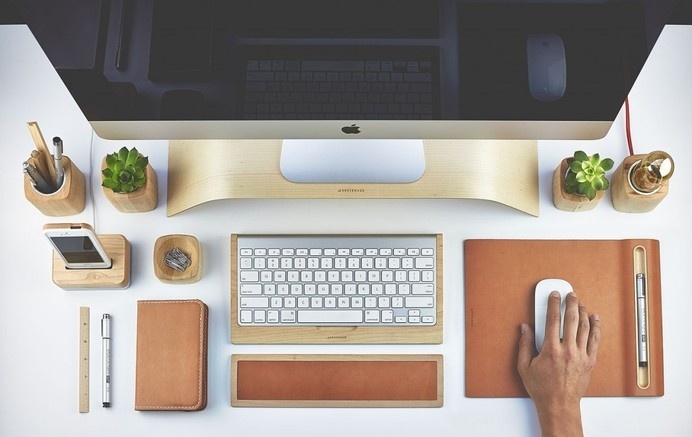 Grovemade Desk Collection by Grovemade LLC #home office #desk #workspace #stand