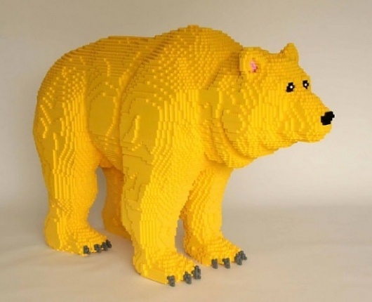 Nathan Sawaya | Fubiz™ #sculpture #lego