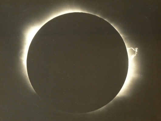 All sizes | Original photograph of total eclipse from expedition of John Jackson, astronomer,in 1929 | Flickr - Photo Sharing! #eclipse #astronomy #photograph #vintage #circle