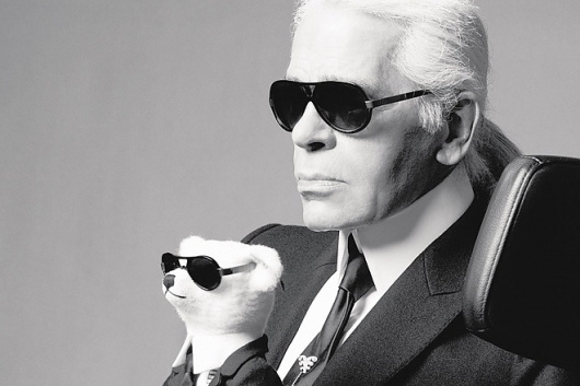 HUH. - Karl Lagerfeld for The Biennale des Antiquaires #fashion