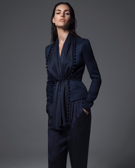 Hilary Rhoda by Sean & Seng for Bergdorf Goodman's Campaign #fashion #model #photography #girl