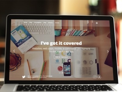 Fullscreen theme http://dribbble.com/shots/1151492-New-theme-preview?list=searches&tag=full_screen #web #fullscreen