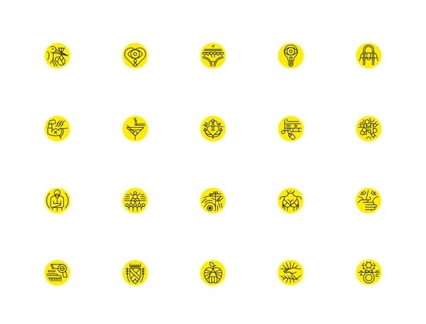 Be magazine pictos | La Tigre #sign #icons #picto #symbol #pictograms