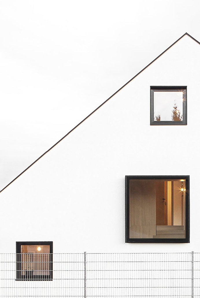 Haus B by Format Elf Architekten. #window #gabledroof #formatelfarchitekten #architecture #minimalist