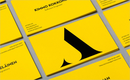 Attido A business corporate logo design branding identity car livery graphics #stencil #letter #lettering #typography