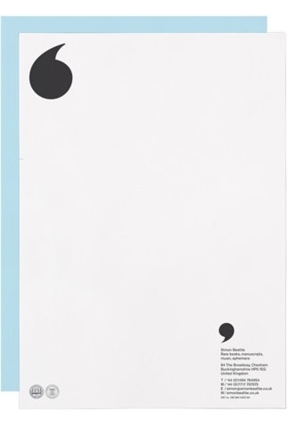 FFFFOUND! | Dark side of typography #stationery