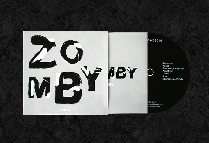 Zomby album #album #uk #design #graphic #garage #elektronica #material #cover #ferro #black #fluid #zomby