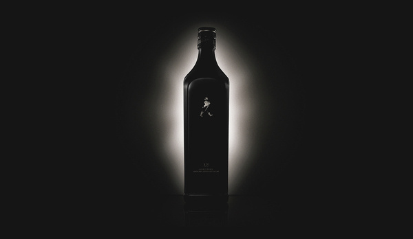 Johnnie Walker Black Label, Single Composition #design #web #black
