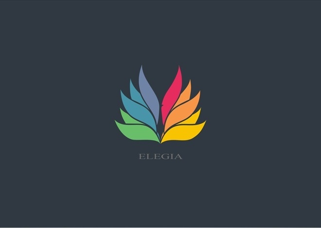 Elegia #colorful #logo #design #color