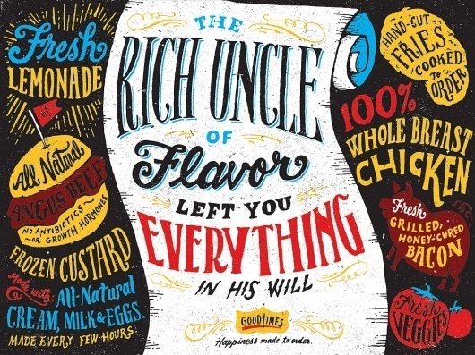 Good Times - Jon Contino, Alphastructaesthetitologist #lettering #jon #contino #hand #typography