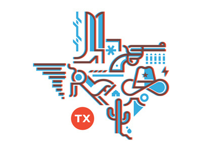Ty_texas_dribbble #gun #weapon