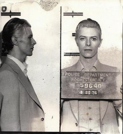 slyAPARTMENT #photo #david #mugshot #bowie