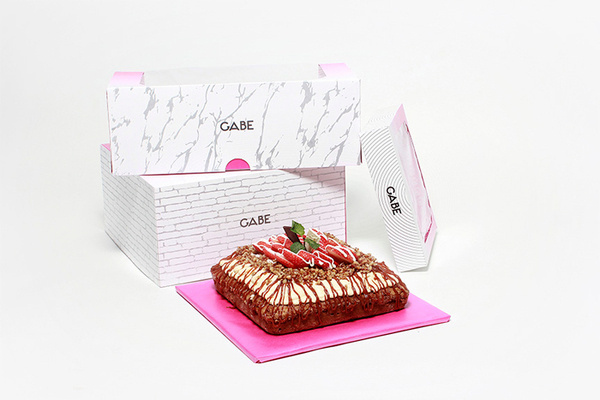 Gabe #packaging #box #cakes #food