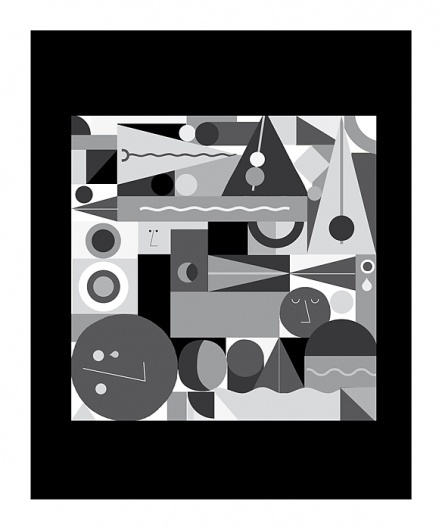 PLAY WITH LINE AND SHAPE on the Behance Network #calugi #line #pattern #shape #jonathan