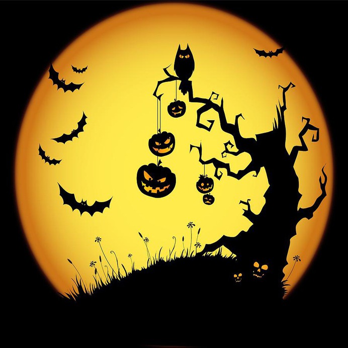beginner easy halloween paintings & paint by numbers #painting