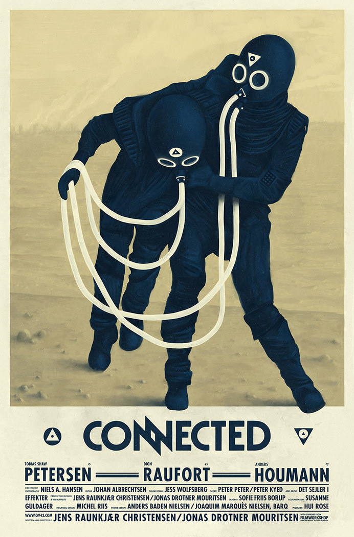 The Connected Poster (by Barq) #design #ligatures #poster #type #typography