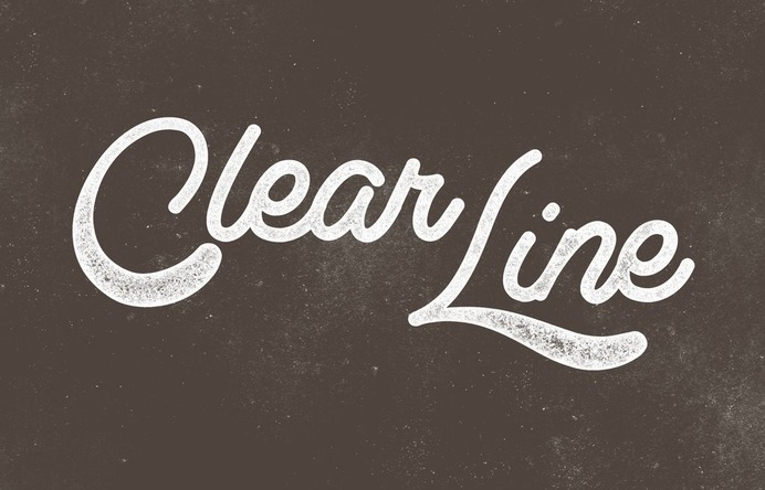 50 Free Retro and Vintage Fonts: Clear Line