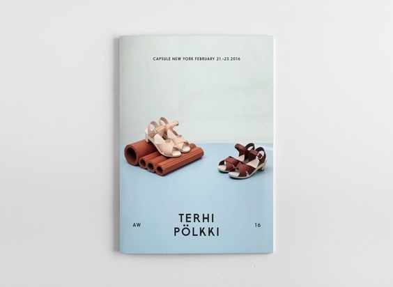 Terhi Pölkki A/W 2016 look book. Design Tony Eräpuro #lookbook #fashion #finland #shoes #layout