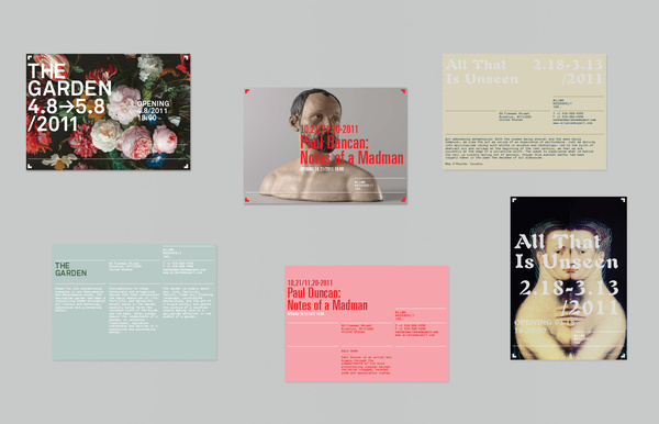 Allan Nederpelt Collection of Shows Postcards #invitations #postcards