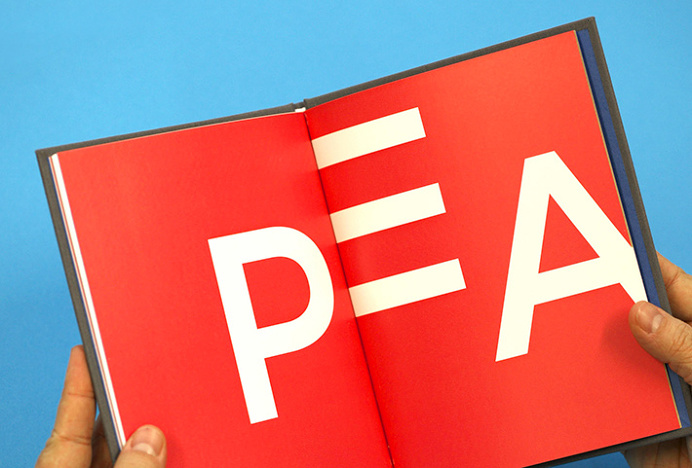 Peak by Proxy #colourful #typography #book #graphic design