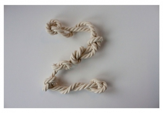 Abekilling - Marie Brodersen #knot #typeface #monkey