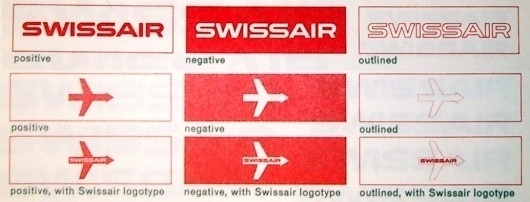 WANKEN - The Blog of Shelby White » Behind the SwissAir Logo #swiss #1950s #airlines #swissair #identity #logo