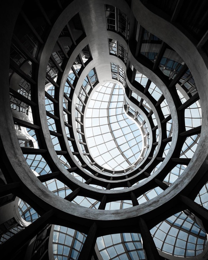 Symmetrical Architectural Photography by Lukasz Fidosz