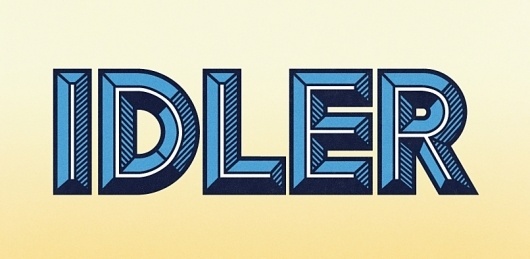 Idler - Best Sellers - Browse fonts #font #letters #typeface #type #typography