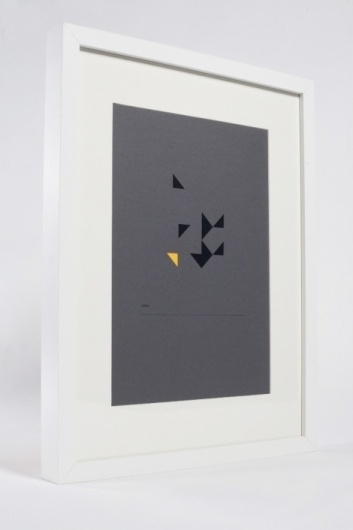 Creative Journal - design, art, architecture and photography inspiration #poster #geometric #dark #grey