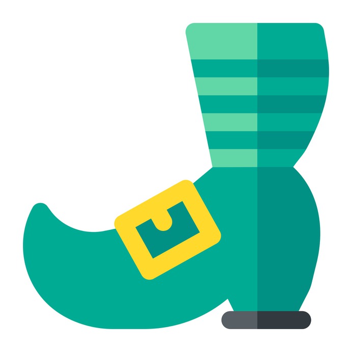 See more icon inspiration related to shoe, Leprechaun shoe, cultures, leprechaun, Irish, Saint Patrick, ireland and fashion on Flaticon.