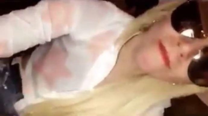 Lady Gaga on Snapchat