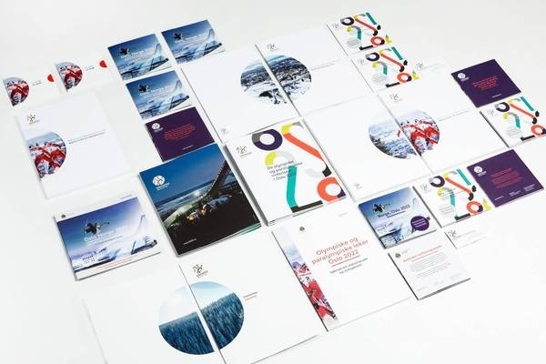 Erik Five Gunnerud #print #logo #oslo #identity #collateral #type #olympics #typography