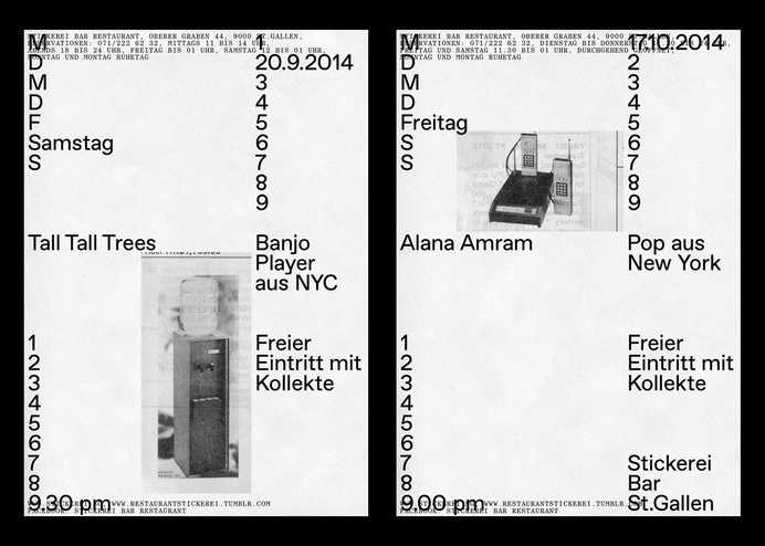 Kasper-FlorioStickerei Poster, Flyer Identity #layout #design #graphic #typography