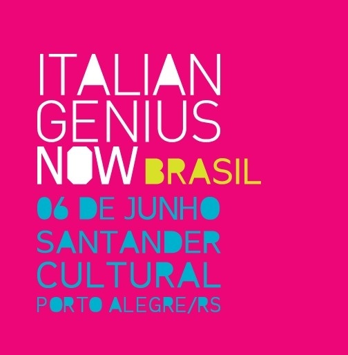 Design italiano no Santander Cultural | Italian Genius Now #expo #italian #design #poster
