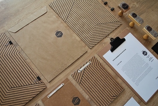 Identidade Visual para o Estúdio Vii on the Behance Network #stamp #branding #craft #brand #logo