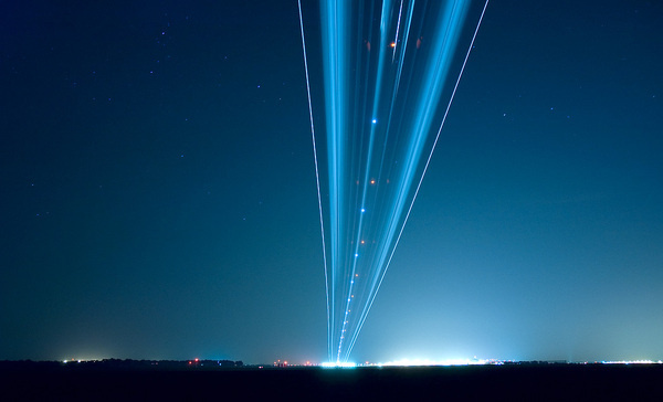 Branislav Kropilak #photography #night #sky #plane #exposure