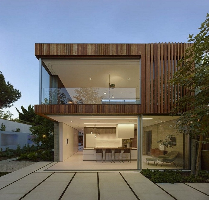 LEED Platinum House Designed by Fleetwood Fernandez Architects in Santa Monica