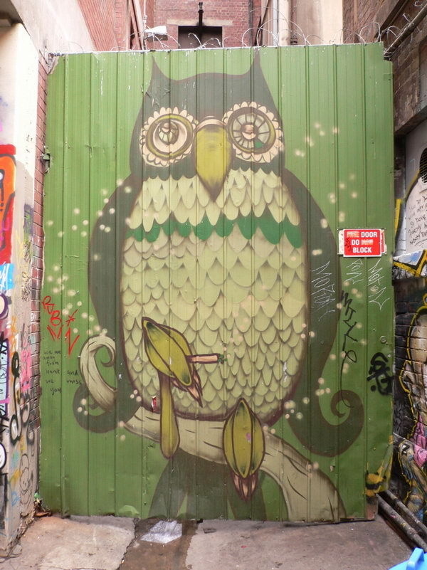 Melbourne Street Art #pavement #art #street