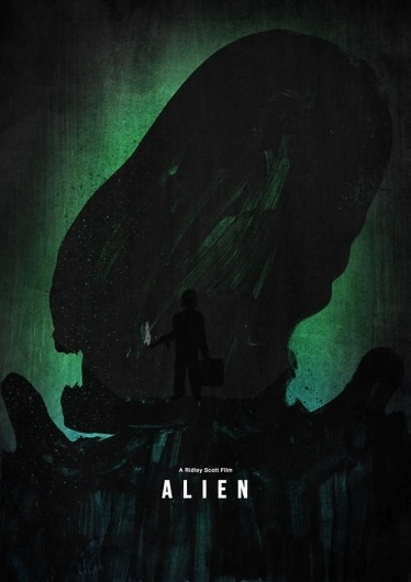 Contemporary Sci-Fi Posters by Dean Walton | Swipelife #movie #classic #design #graphic #poster