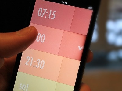 Alarm Clock (wip) #ux #ui #app #mobile #alarm