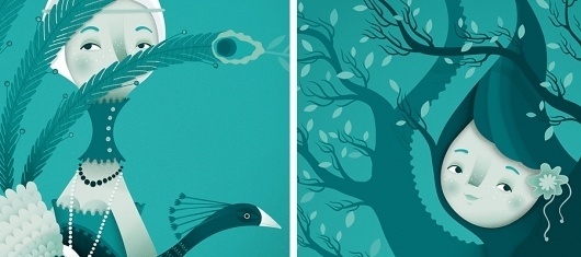 Beatrice Costamagna | Illustrator #blue #beatrice #illustation #costamagna