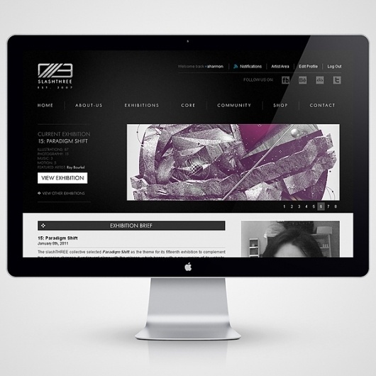 slashTHREE IV on the Behance Network #awesome