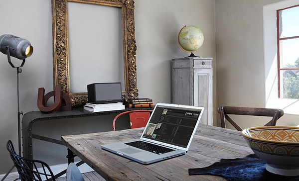 Allroom Air One | Audio Pro #interior #macbook #sweden #apple #speaker #airplay #wireless #loudspeaker #air #design #allroom #one #audio #pro #decoration