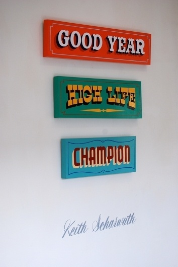 All sizes | Keith Scharwath | Flickr - Photo Sharing! #sign #type #painting #typography