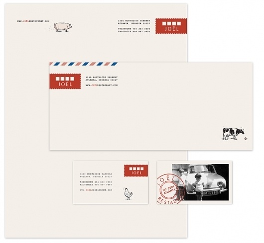 JOÃ‹L Restaurant : Alvin Diec #letterhead
