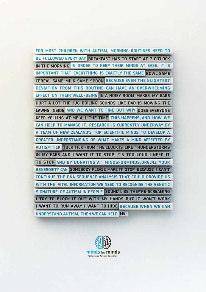 Minds for Minds: Meeting of the Minds, Routine - Agency: Whybin TBWA DAN #advertising #ads #autism