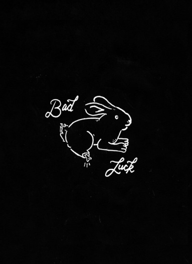 W E L L ※ F E D #drawn #minimal #logo #rabbit #hand