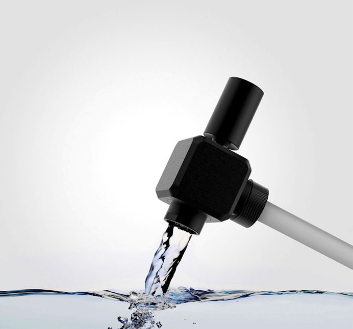 Water Tap System Dueacca by Adriano Design - #design, #productdesign, #industrialdesign, #objects, product design