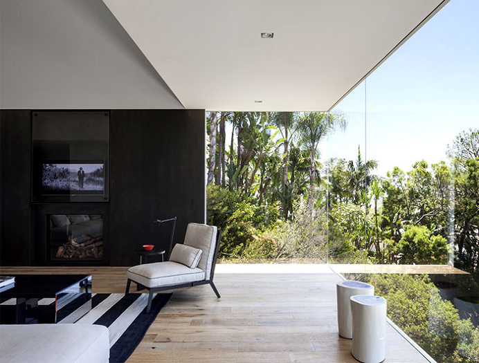 Contemporary Residence on the Edge of Sunset Plaza Drive - #architecture, #house, #housedesign, home, architecture